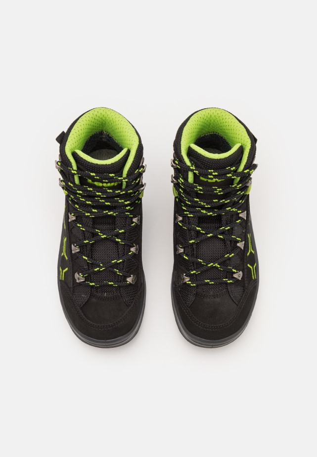 Pantofi De Drumeție Junior Kody Evo Gtxmid Lowa Negru/lime