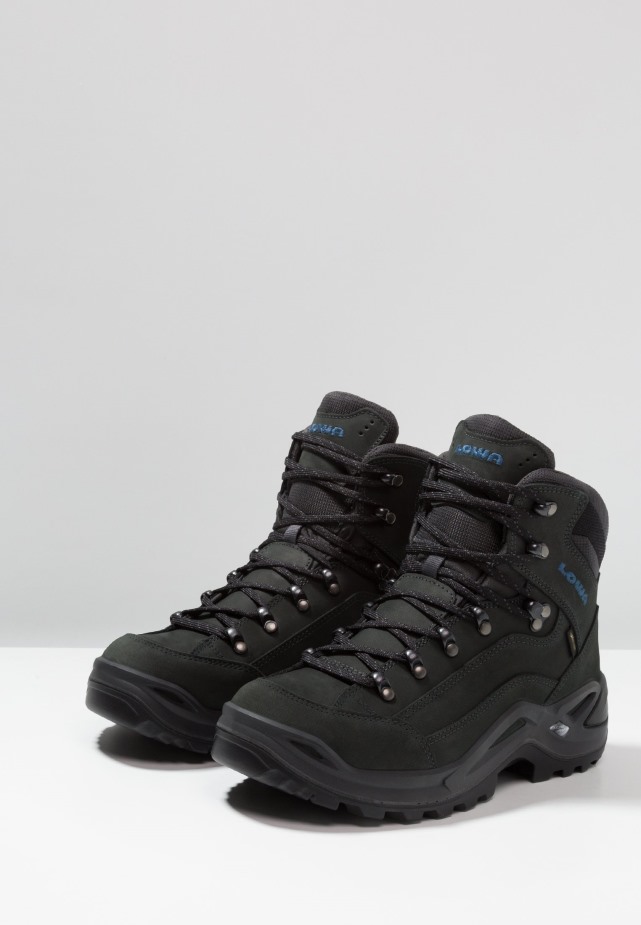 Pantofi De Drumeție Lowa Anthrazit/stahlblau Renegade Gtxmid