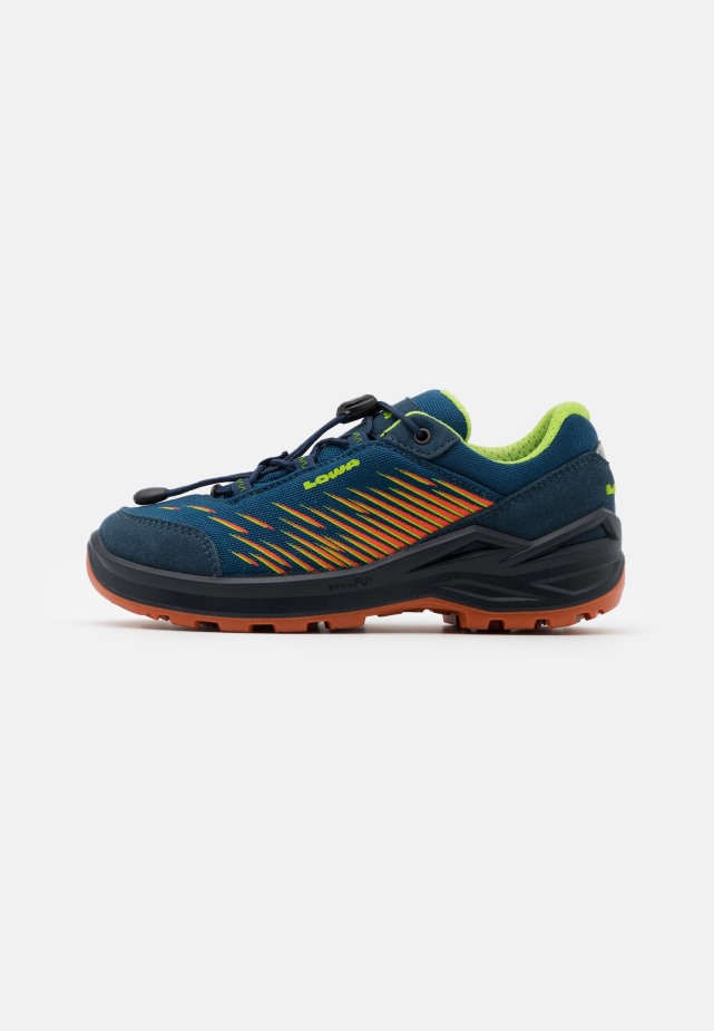 Pantofi De Drumeție Unisex Lowa Blau/orange Zirrox Gtxjunior