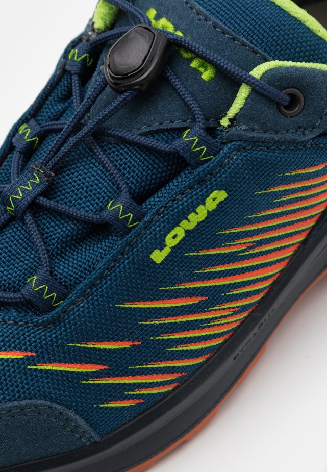 Pantofi De Drumeție Unisex Lowa Blau/orange Zirrox Gtxjunior